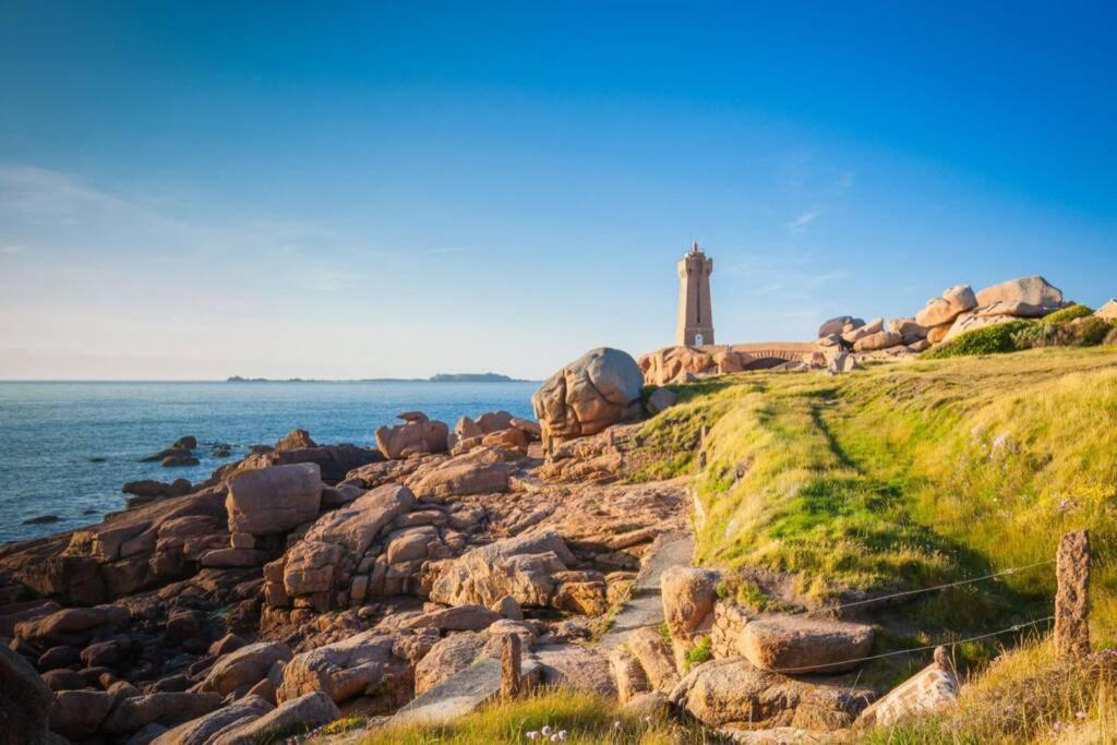 Le Penty Du Peulven Villa Plestin-les-Grèves Exteriör bild