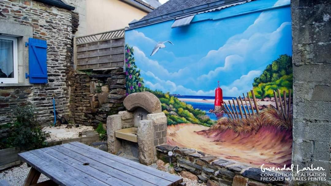 Le Penty Du Peulven Villa Plestin-les-Grèves Exteriör bild